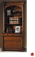 Picture of Hekman 7-5034 7-5035, Repertory Veneer Lateral File with Bookcase Hutch 
