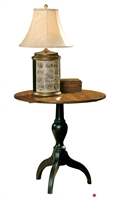 Picture of Hekman 7-8001, Lounge Veneer 28" Round End Table