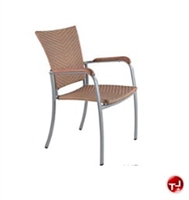 Picture of Benchmark Baja 1117, Outdoor Dining Stackable Armless Chair