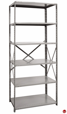 Picture of HOD Add-On, 36" x 12" 6 Shelf Steel Open Shelving