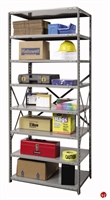 Picture of HOD Extra Heavy Duty 8 Shelf Steel, Add-On 36" x 12" Steel Open Shelving