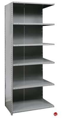 Picture of HOD 6 Shelf Steel, Add-On 36" x 18" Steel Closed Shelving