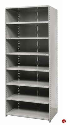 Picture of HOD 8 Shelf Steel, Starter 36" x 18" Steel Closed Shelving