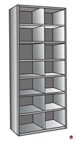 Picture of HOD Add-On Metal Bin Shelving Cabinet 12"D, 14 Openings