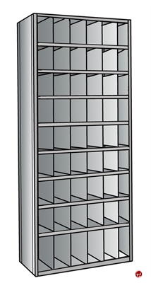 Picture of HOD Starter Metal Bin Shelving Cabinet 12"D, 54 Openings