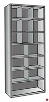 Picture of HOD Add-On Metal Bin Shelving Cabinet 12"D, 16 Openings