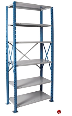 Picture of HOD Heavy Duty Welded Steel 6 Shelf, Starter 48" x 24" Open Shelving