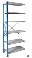 Picture of HOD Heavy Duty Welded Steel 6 Shelf, Add-On 36" x 18" Open Shelving