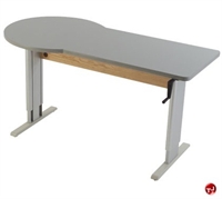 Picture of POP 30" x 60" P-Top Height Adjustable Training Table