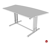 Picture of POP 60" Height Adjustable Computer Training Table