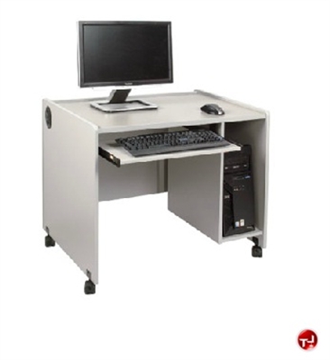 Picture of QUARTZ 24" x 42" Mobile Computer Training Desk Workstation