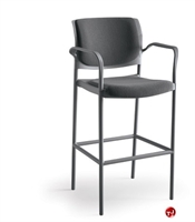 Picture of KI Rapture Cafeteria Dining Poly Stool Arm Chair