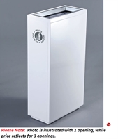 Picture of Magnuson Valuta 3 Opening Waste Bin Receptacle