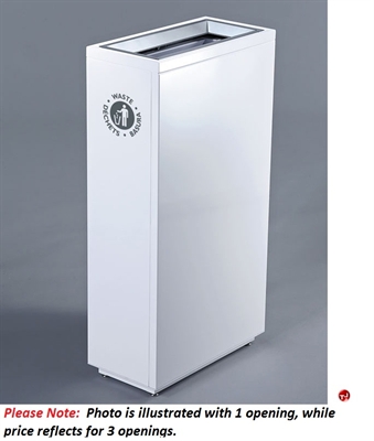 Picture of Magnuson Valuta 3 Opening Waste Bin Receptacle