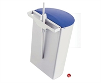 Picture of Magnuson T3, Under Desk 2.4 Gallon Waste Basket Receptacle with Lid
