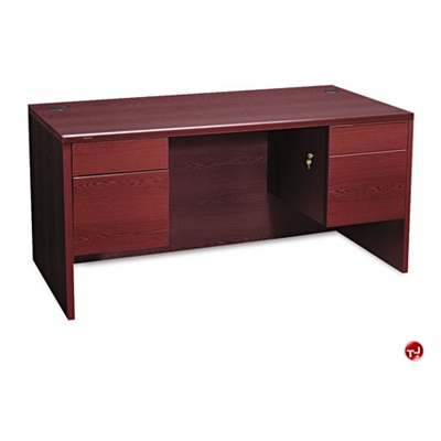 Picture of PAZ 30" x 60" Double Pedestal Office Desk