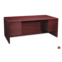 Picture of PAZ 36" x 72" Double Pedestal Office Desk