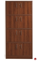 Picture of Laminate 8-Door Locker, 20" x 24" x 70"H, Lock and Handle