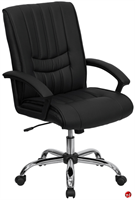 Picture of Brato Mid Black Leather Office Conference Chair