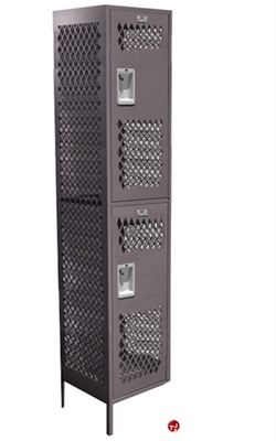 Picture of Perk Steel Double Tier Add On Locker, 12 x 15 x 78