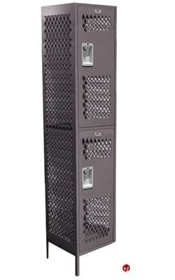 Picture of Perk Steel Double Tier Add On Locker, 24 x 21 x 66