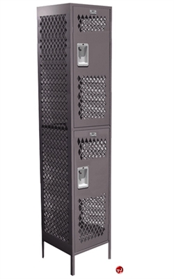 Picture of Perk Steel Double Tier Locker, 15 x 15 x 78