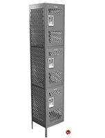 Picture of Perk Steel Three Tier Add On Locker, 12 x 12 x 66