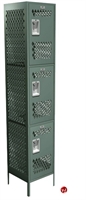 Picture of Perk Steel Three Tier Locker, 12 x 12 x 78