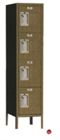 Picture of Perk Traditional Four Tier Locker, 12 x 12 x 66