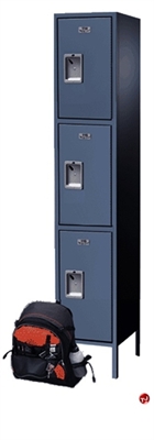 Picture of Perk Traditional Three Tier Add On Locker, 12 x 12 x 78