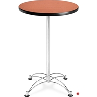 Picture of 24" Round Cafeteria Dining Bar Height Table