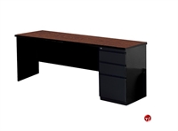 Picture of 24" X 72" Steel Single Pedetal Office Desk