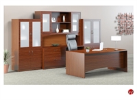 Picture of 72" Excutive Office Desk Workstation, Storage Credenza