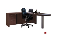 Picture of 72" L Shape D Top Bullet Office Desk Workstation