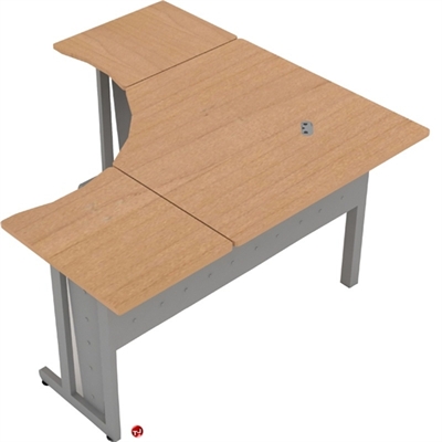 Picture of 72" x 72" L Shape Laminate Office Desk Workstation