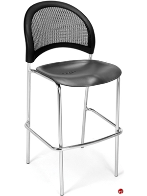 Picture of Cafeteria Dining Armless Stack Plastic Barstool