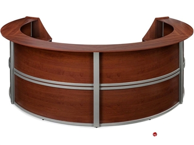 Picture of Contemporary Circular Reception Office Desk Workstation