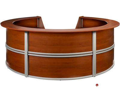 Picture of Contemporary Circular Reception Office Desk Workstation