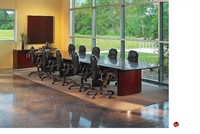 Picture of Contemporary Veneer 18' Rectangular Conference Table