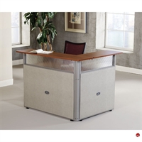 Picture of L Shape Reception Office Desk Workstaiton