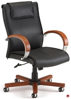 Picture of Mid Back Executive Office Conference Leather Chair