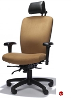 Picture of RFM Ray 4200 42911 High Back  Multi Function Office Chair, Headrest