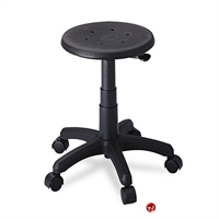 Picture of Backless Medical Plastic Swivel Stool