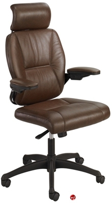 Picture of High Back Executive Office Leather Chair, Headrest