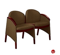 Picture of Rowdy Reception Lounge 2 Chair Tandem Modular Seating