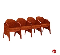 Picture of Rowdy Reception Lounge 4 Chair Tandem Modular Seating