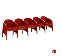 Picture of Rowdy Reception Lounge 5 Chair Tandem Modular Seating