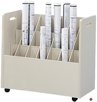 Picture of Rowdy Roll File Mobile Compartment Storage 