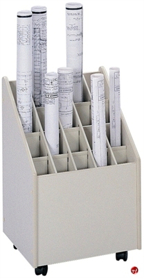 Picture of Rowdy Roll File Mobile Compartment Storage 