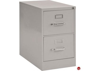 Picture of 2 Drawer Legal Steel Vertical File Cabinet, 18" x 26" x 29"